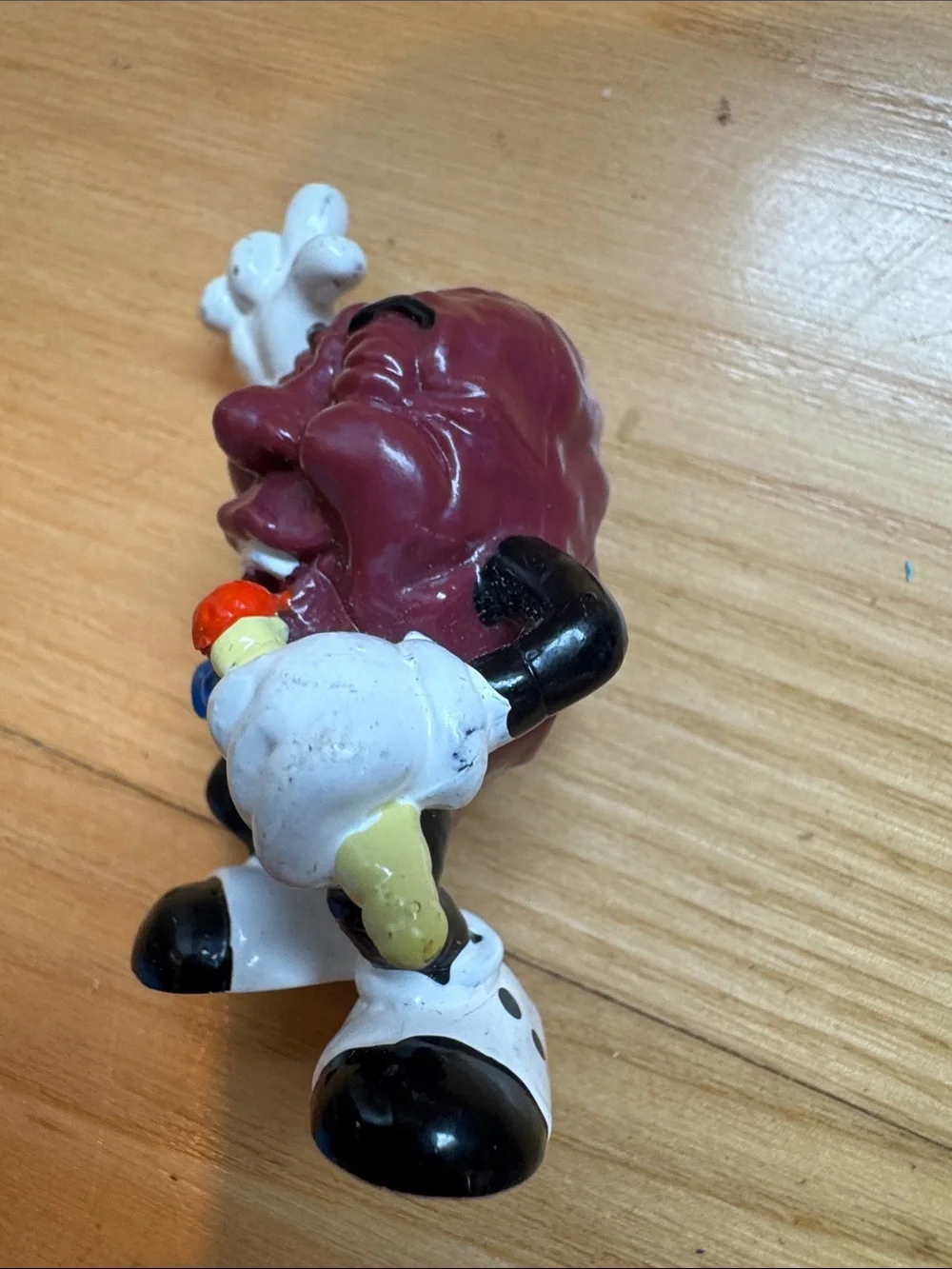 Vintage 1987 California Raisins Singer PVC Figure Microphone Applause CALRAB